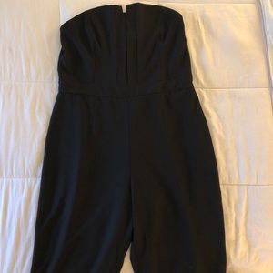 Charlotte Russe strapless jumpsuit